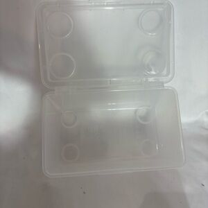 6/ $ 42 IKEA glix transparent container 6*4*3 inches